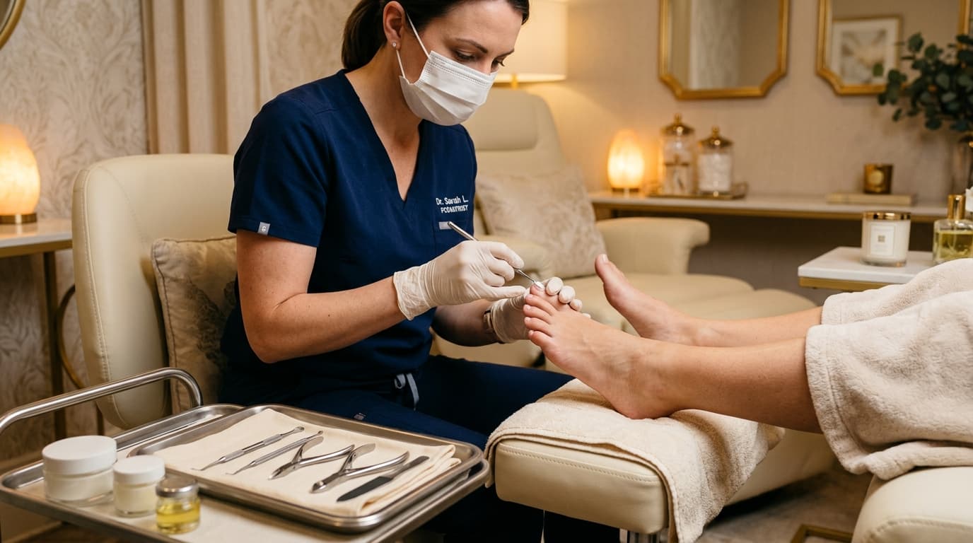 Pedicura Curativa - Tratamiento en DK Wellness